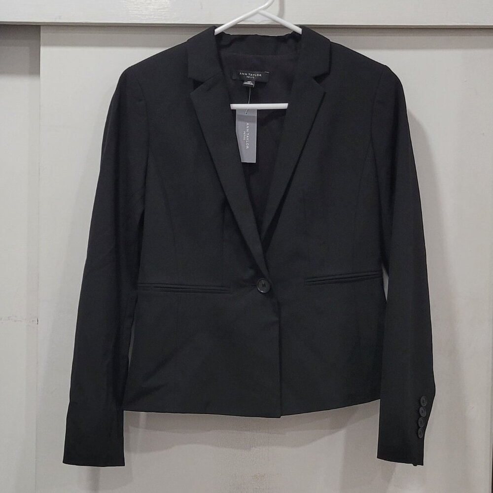 Ann Taylor Petite Black Blazer